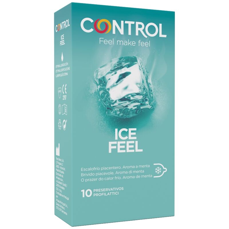 CONTROL – Ice Feel Kondome mit Kühleffekt, 10 Stück