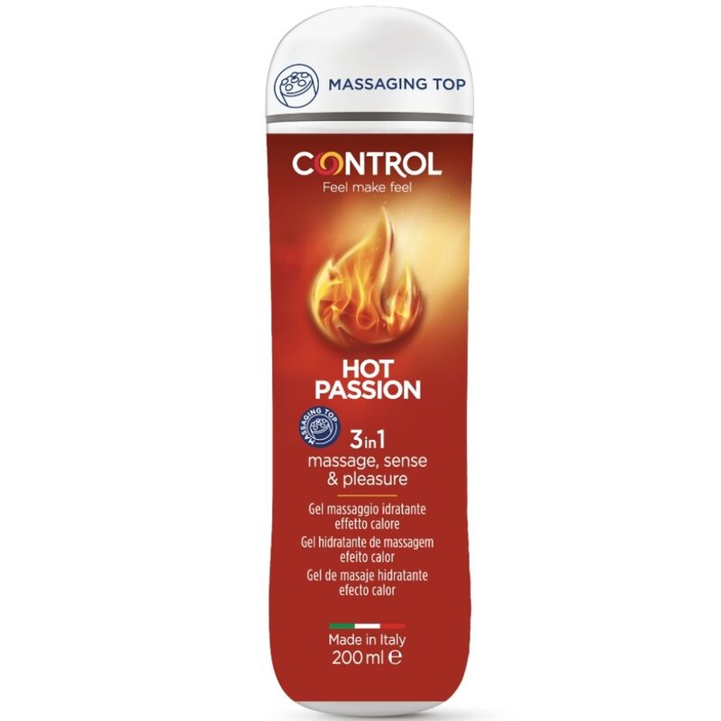 CONTROL – Hot Passion 3in1 Gleitgel mit Wärmeeffekt, 200 ml