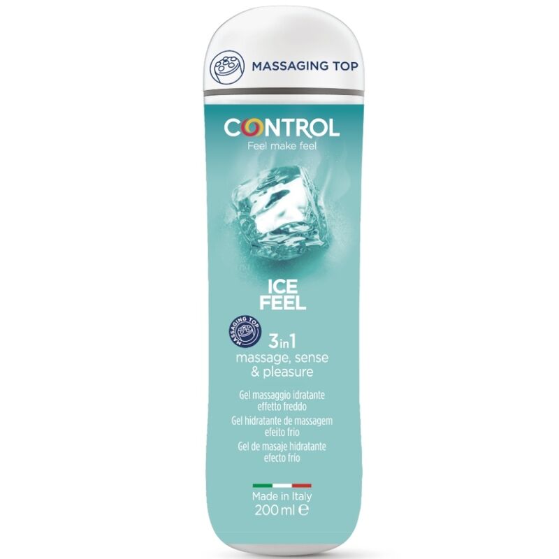 CONTROL – Ice Feel 3in1 Gleitgel mit Kühleffekt, 200 ml