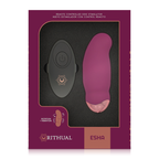 RITHUAL Esha Egg – Vibrationskugel mit Rotation und Fernbedienung
