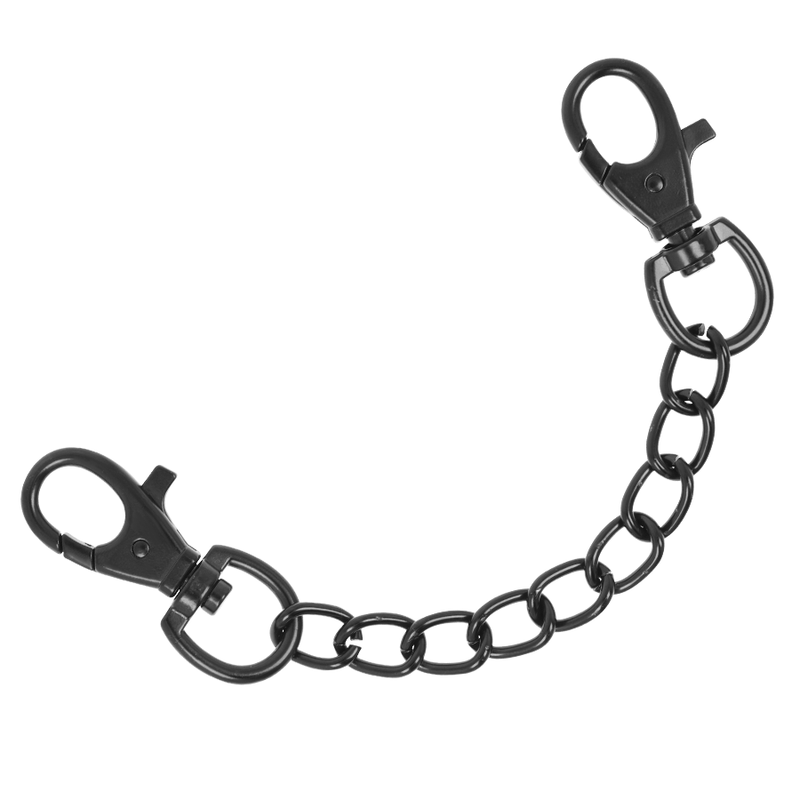 FETISH SUBMISSIVE ORIGIN – Handschellen aus veganem Leder mit Neoprenfutter