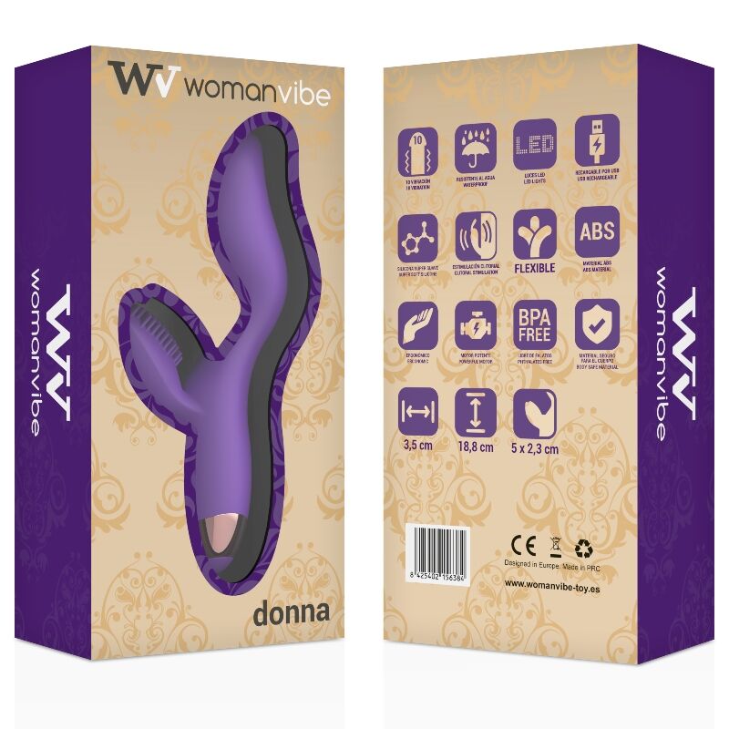 WOMANVIBE Donna – Rechargeable silicone Vibrator