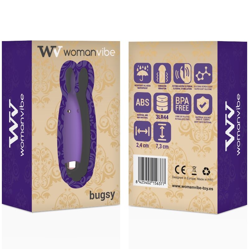 WOMANVIBE Bugsy – Silicone stimulateur