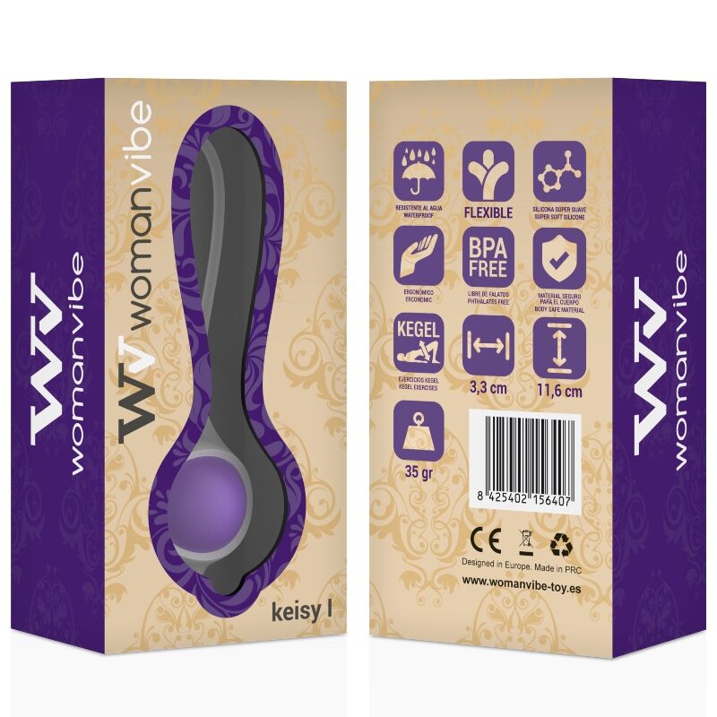 WOMANVIBE Keisy I – Silikon-Liebeskugel