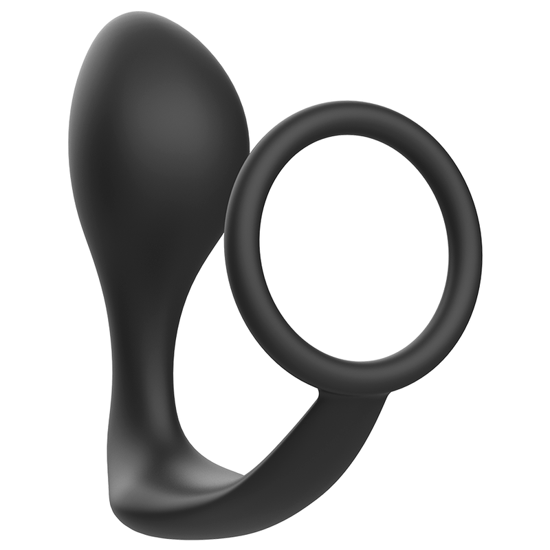 ADDICTED TOYS – Analplug mit schwarzem Silikonring